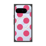 プレミアムスクエアケース with Pixelsnap［ シンプルドット - Pink ］