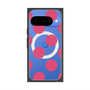 プレミアムスクエアケース with Pixelsnap［ シンプルドット - Pink ］