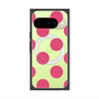 プレミアムスクエアケース with Pixelsnap［ シンプルドット - Pink ］