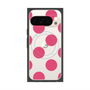 プレミアムスクエアケース with Pixelsnap［ シンプルドット - Pink ］