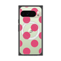 プレミアムスクエアケース with Pixelsnap［ シンプルドット - Pink ］