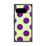 プレミアムスクエアケース with Pixelsnap［ シンプルドット - Purple ］