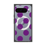 プレミアムスクエアケース with Pixelsnap［ シンプルドット - Purple ］