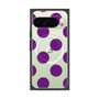 プレミアムスクエアケース with Pixelsnap［ シンプルドット - Purple ］