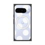 プレミアムスクエアケース with Pixelsnap［ シンプルドット - White ］