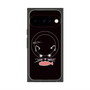 プレミアムスクエアケース with Pixelsnap［ 食いしん坊なねこ - Black ］
