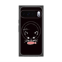 プレミアムスクエアケース with Pixelsnap［ 食いしん坊なねこ - Black ］