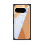 プレミアムスクエアケース with Pixelsnap［ マーブルトライアングルパレット - Orange ］