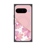 プレミアムスクエアケース with Pixelsnap［ ガーリーフラワー ］