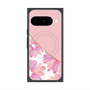 プレミアムスクエアケース with Pixelsnap［ ガーリーフラワー ］