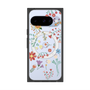 プレミアムスクエアケース with Pixelsnap［ キュートな花柄 ］