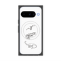 プレミアムスクエアケース with Pixelsnap［ Dinosaurs No.1 - White ］