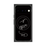 プレミアムスクエアケース with Pixelsnap［ Dinosaurs No.1 - Black ］