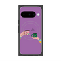 プレミアムスクエアケース with Pixelsnap［ Teatime - Purple ］