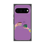 プレミアムスクエアケース with Pixelsnap［ Teatime - Purple ］