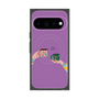 プレミアムスクエアケース with Pixelsnap［ Teatime - Purple ］