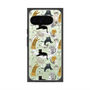 プレミアムスクエアケース with Pixelsnap［ Funny Cats - 01 ］