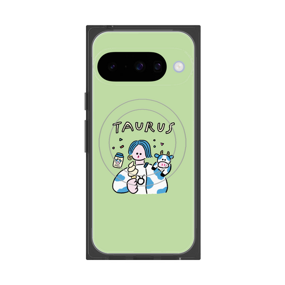 プレミアムスクエアケース with Pixelsnap［ Taurus ］