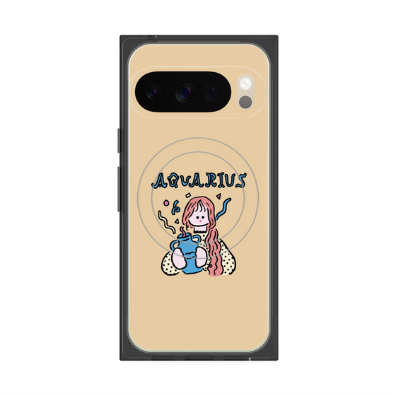 プレミアムスクエアケース with Pixelsnap［ Aquarius ］