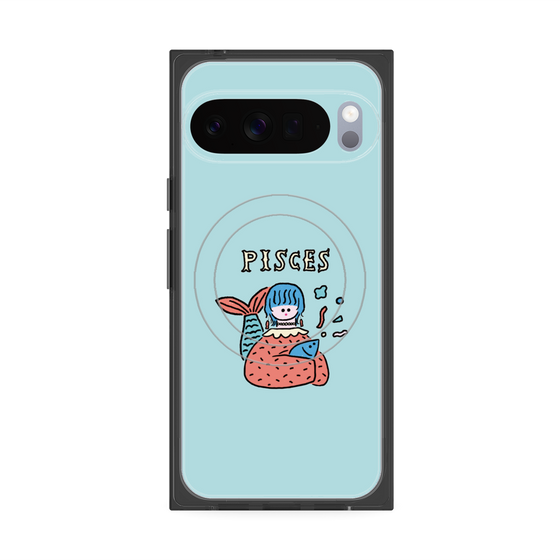 プレミアムスクエアケース with Pixelsnap［ Pisces ］