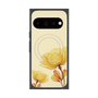 プレミアムスクエアケース with Pixelsnap［ Natural Flower - Yellow ］