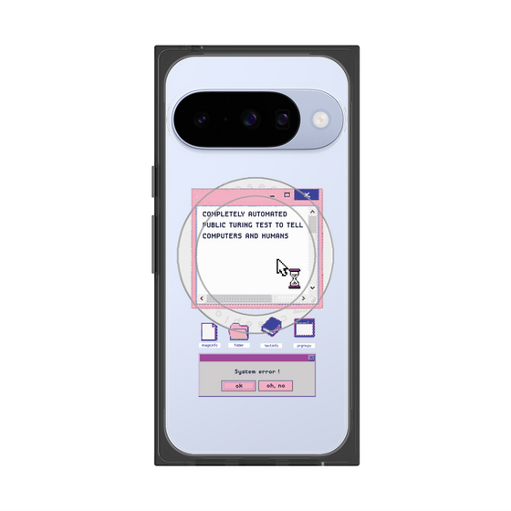 プレミアムスクエアケース with Pixelsnap［ System error! ］