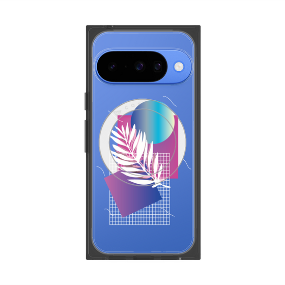 プレミアムスクエアケース with Pixelsnap［ Botanical ］