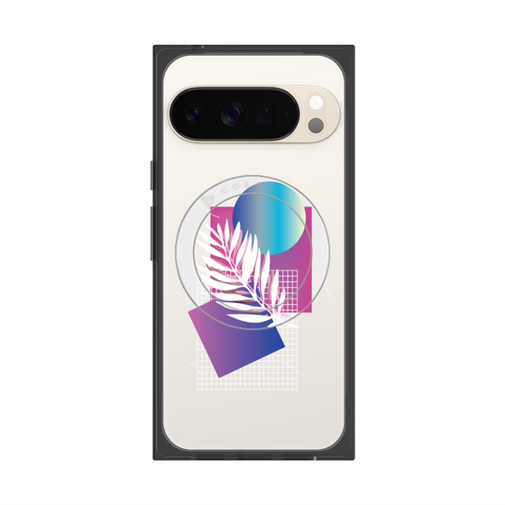 プレミアムスクエアケース with Pixelsnap［ Botanical ］