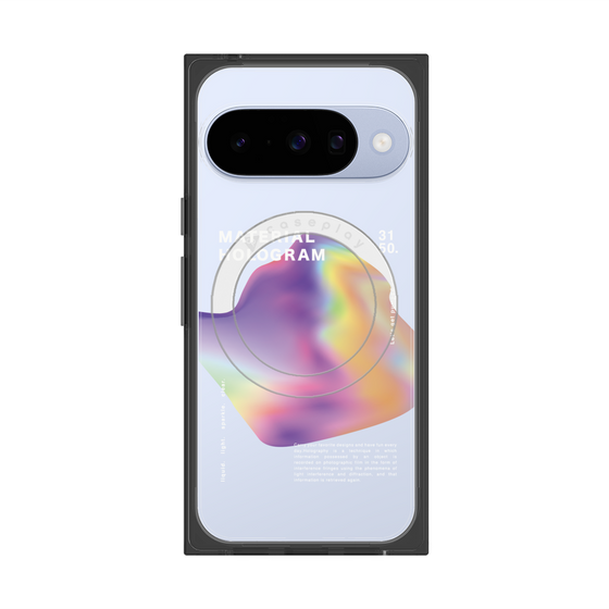 プレミアムスクエアケース with Pixelsnap［ Liquid Purple ］