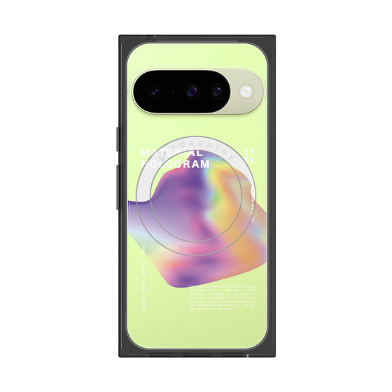 プレミアムスクエアケース with Pixelsnap［ Liquid Purple ］