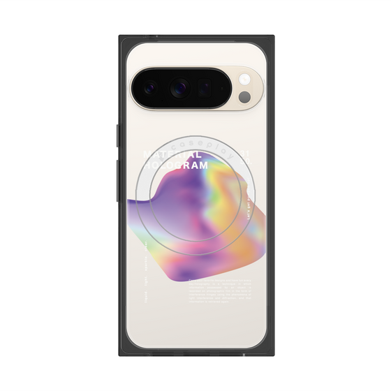 プレミアムスクエアケース with Pixelsnap［ Liquid Purple ］