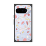 プレミアムスクエアケース with Pixelsnap［ Pink pieces ］