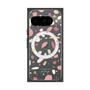プレミアムスクエアケース with Pixelsnap［ Pink pieces ］