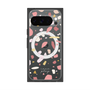 プレミアムスクエアケース with Pixelsnap［ Pink pieces ］