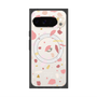 プレミアムスクエアケース with Pixelsnap［ Pink pieces ］