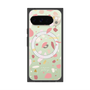 プレミアムスクエアケース with Pixelsnap［ Pink pieces ］