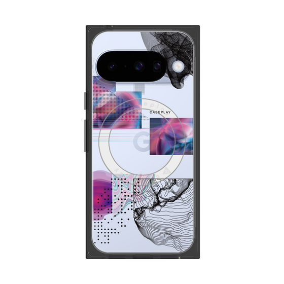 プレミアムスクエアケース with Pixelsnap［ evil ］