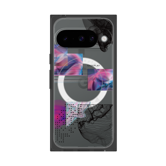 プレミアムスクエアケース with Pixelsnap［ evil ］