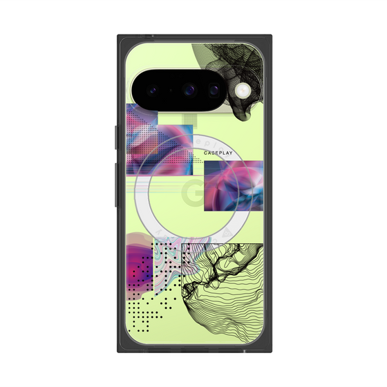 プレミアムスクエアケース with Pixelsnap［ evil ］