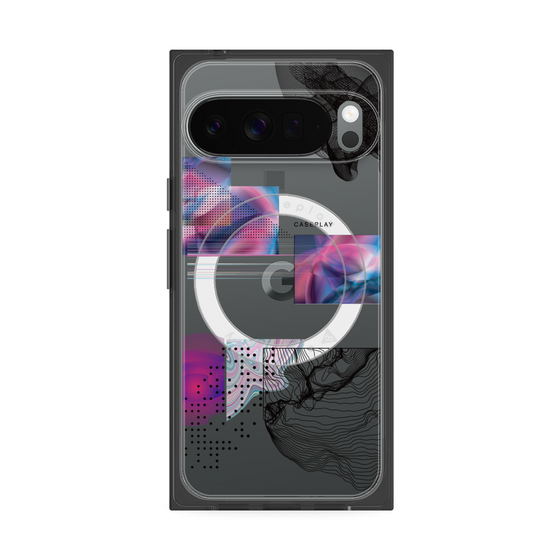 プレミアムスクエアケース with Pixelsnap［ evil ］