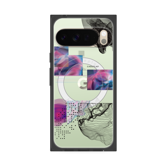 プレミアムスクエアケース with Pixelsnap［ evil ］