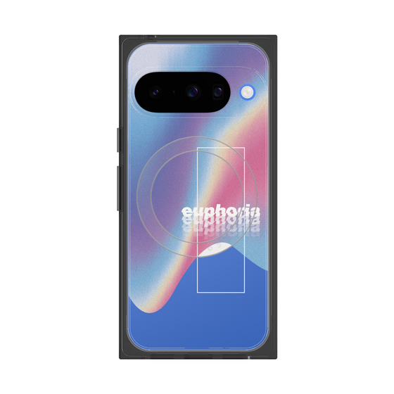 プレミアムスクエアケース with Pixelsnap［ euphoria holo ］