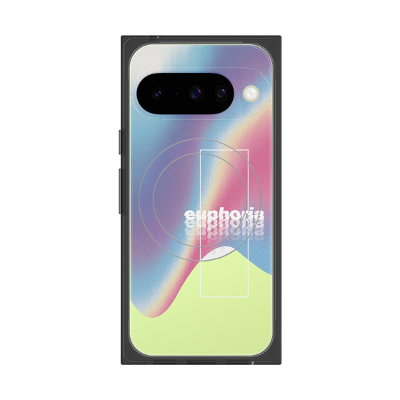 プレミアムスクエアケース with Pixelsnap［ euphoria holo ］