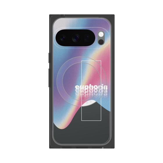 プレミアムスクエアケース with Pixelsnap［ euphoria holo ］