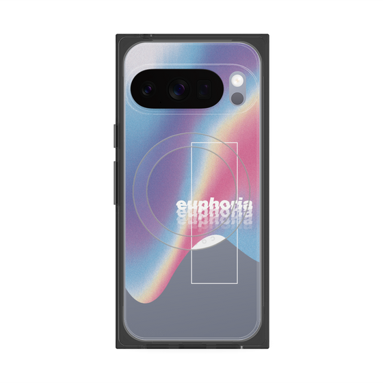 プレミアムスクエアケース with Pixelsnap［ euphoria holo ］