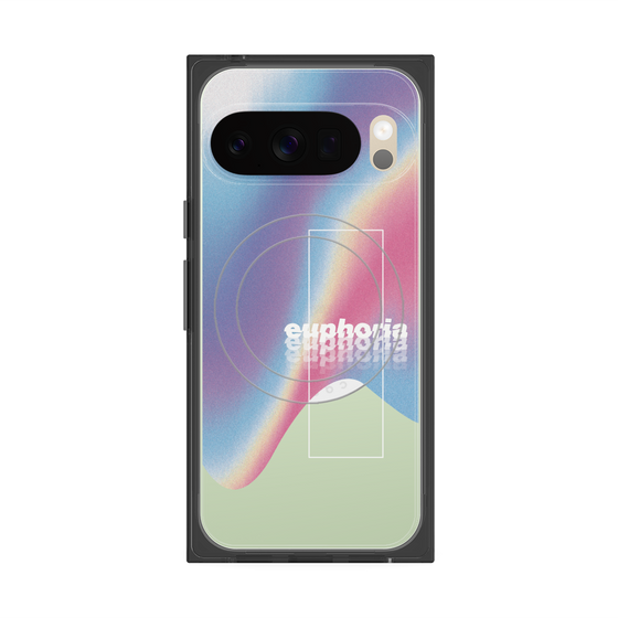 プレミアムスクエアケース with Pixelsnap［ euphoria holo ］