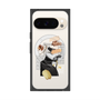 プレミアムスクエアケース with Pixelsnap［ Artistic Fall in Beige ］