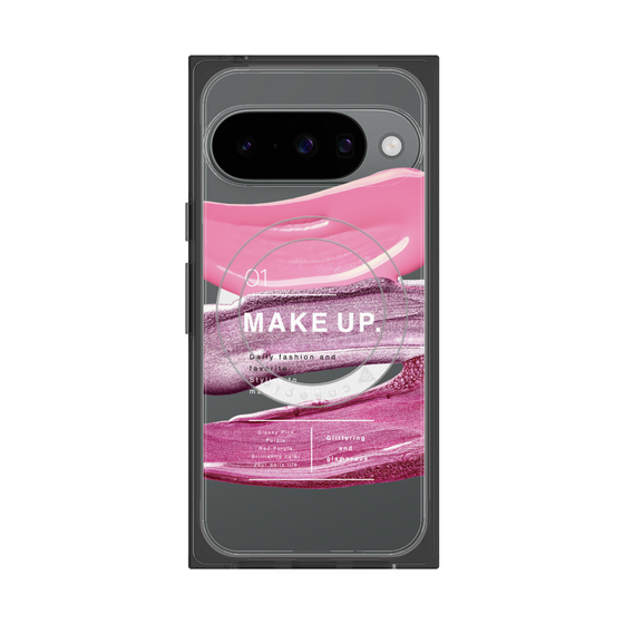 プレミアムスクエアケース with Pixelsnap［ Glossy-B ］