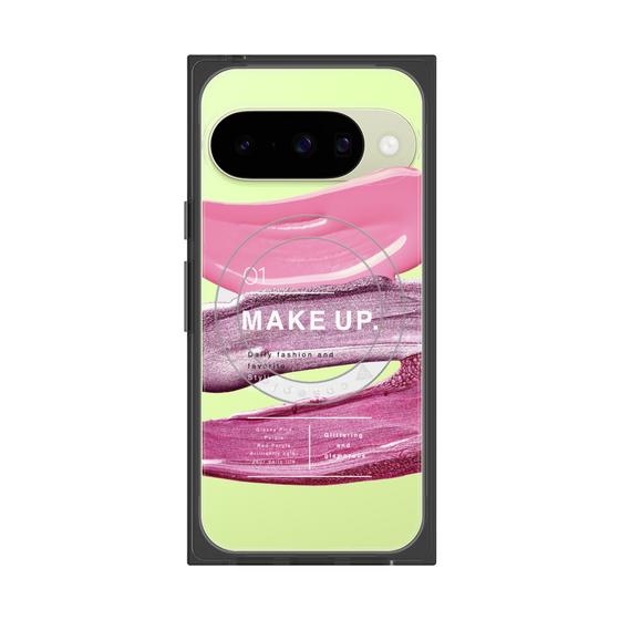 プレミアムスクエアケース with Pixelsnap［ Glossy-B ］