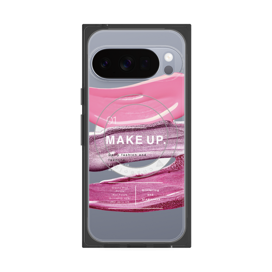 プレミアムスクエアケース with Pixelsnap［ Glossy-B ］